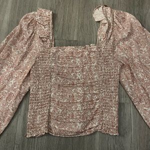NWOT Steve Madden Peplum Top